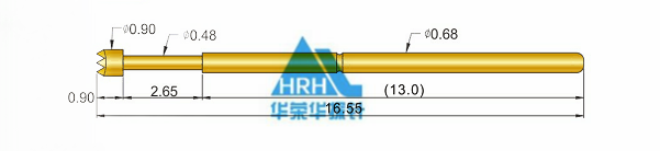 p50測(cè)試探針尺寸、50min測(cè)試探針尺寸、測(cè)試探針規(guī)格