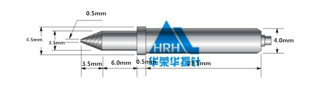 GP-11S、定位針、探針外徑為4.5mm ，長(zhǎng)度為35.5mm、ICT測(cè)試針、功能夾具定位針、測(cè)試針、五金配件