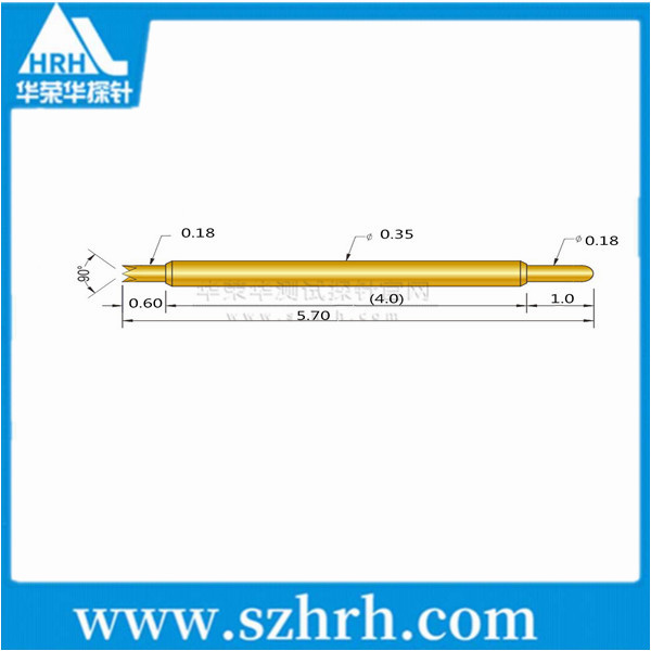 035-UJ-5.7L，華榮華雙頭測(cè)試探針廠(chǎng)家
