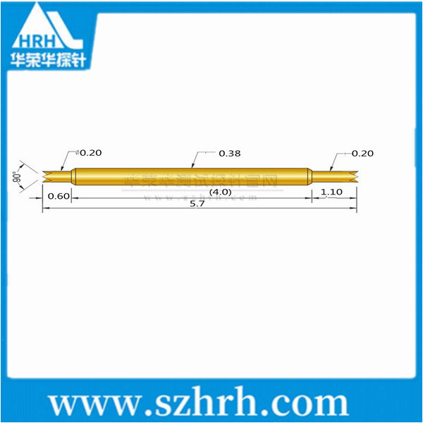 038-UU-5.7L，華榮華測試探針廠家